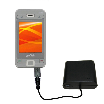 AA Battery Pack Charger compatible with the Eten Glofiish X500