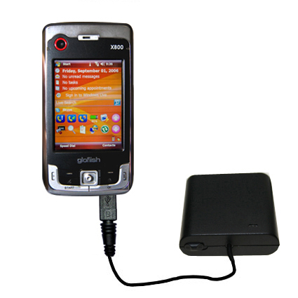 AA Battery Pack Charger compatible with the Eten Glofiish X800
