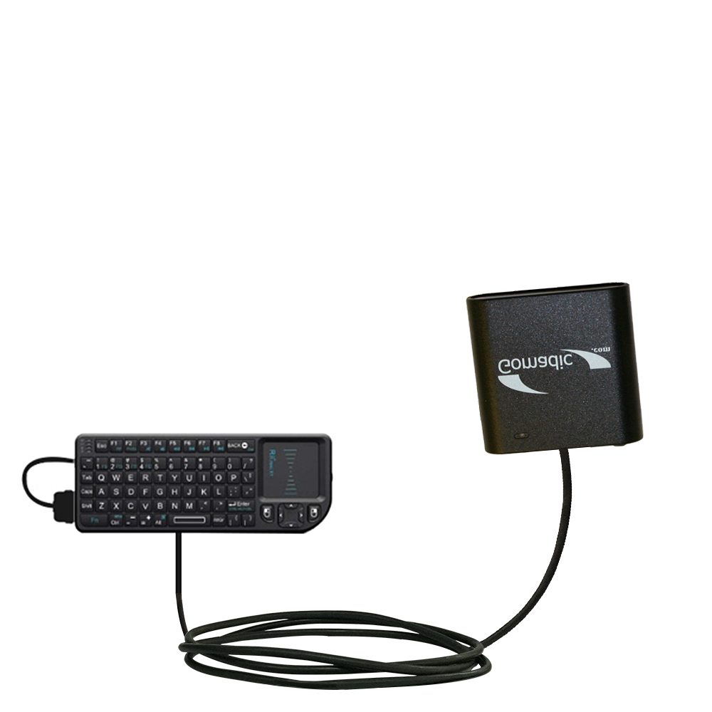 AA Battery Pack Charger compatible with the FAVI FE01-BL RT-MWK01 keyboard