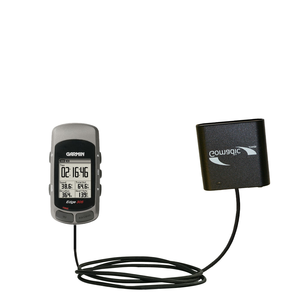 AA Battery Pack Charger compatible with the Garmin Edge 305