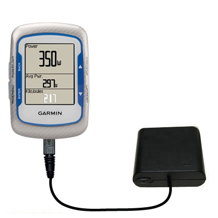 AA Battery Pack Charger compatible with the Garmin EDGE 500