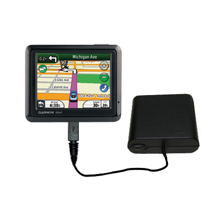 AA Battery Pack Charger compatible with the Garmin Nuvi 1260T