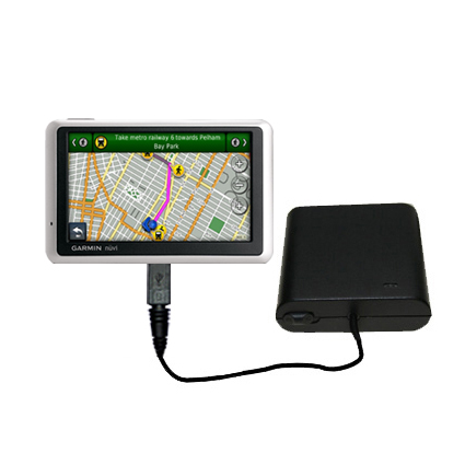 AA Battery Pack Charger compatible with the Garmin Nuvi 1300