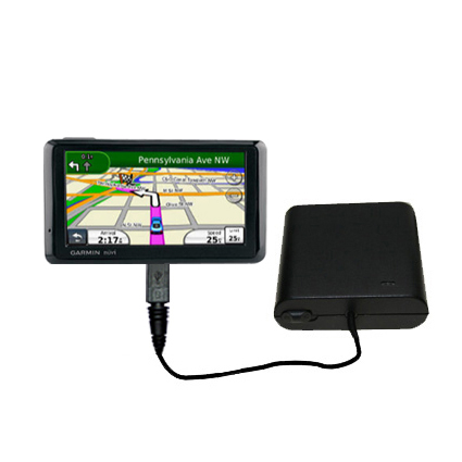 AA Battery Pack Charger compatible with the Garmin Nuvi 1390T