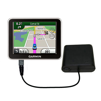 AA Battery Pack Charger compatible with the Garmin Nuvi 2240