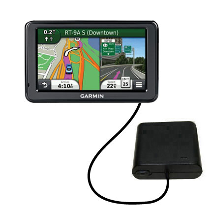 AA Battery Pack Charger compatible with the Garmin Nuvi 2455 2475LT 2495LMT 2455LMT