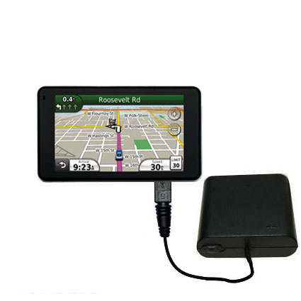 AA Battery Pack Charger compatible with the Garmin Nuvi 3750