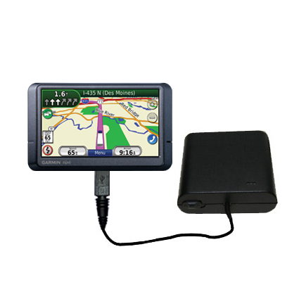 AA Battery Pack Charger compatible with the Garmin Nuvi 465T 465LMT