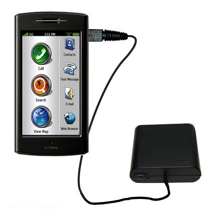 AA Battery Pack Charger compatible with the Garmin Nuvifone G60