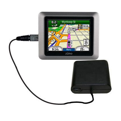 AA Battery Pack Charger compatible with the Garmin Zumo 220