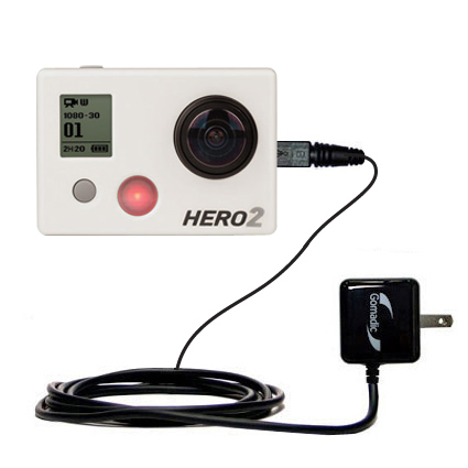 Wall Charger compatible with the GoPro Hero 2