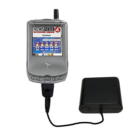 AA Battery Pack Charger compatible with the Handspring Treo 270