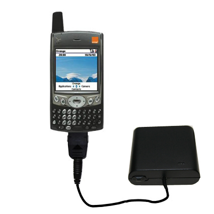AA Battery Pack Charger compatible with the Handspring Treo 600