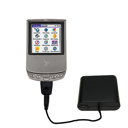 AA Battery Pack Charger compatible with the Handspring Treo 90