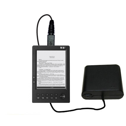 AA Battery Pack Charger compatible with the HanLin eBook eBook V2 V3 V5