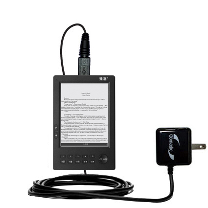 Wall Charger compatible with the HanLin eBook V5
