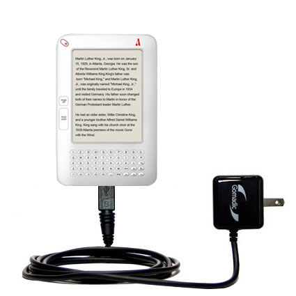 Wall Charger compatible with the Hanvon WISEreader N520