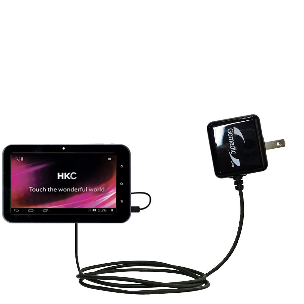 Wall Charger compatible with the HKC 7 Tablet P771A