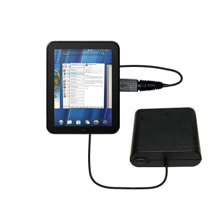 AA Battery Pack Charger compatible with the HP TouchPad