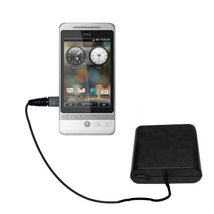 AA Battery Pack Charger compatible with the HTC 7 Pro