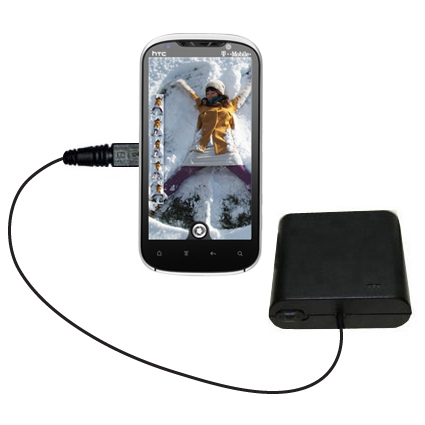 AA Battery Pack Charger compatible with the HTC Amaze 4G