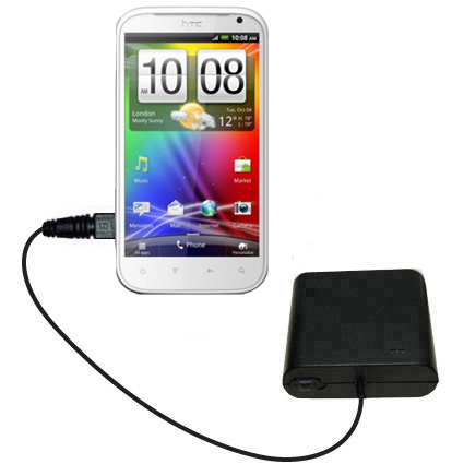 AA Battery Pack Charger compatible with the HTC Bliss