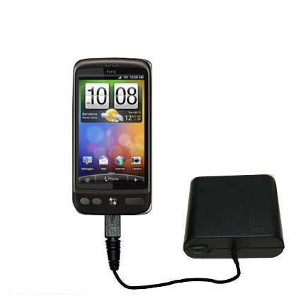AA Battery Pack Charger compatible with the HTC Bravo