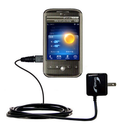Wall Charger compatible with the HTC Buzz