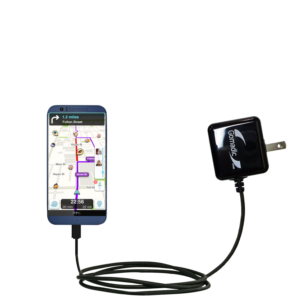 Wall Charger compatible with the HTC Desire 510