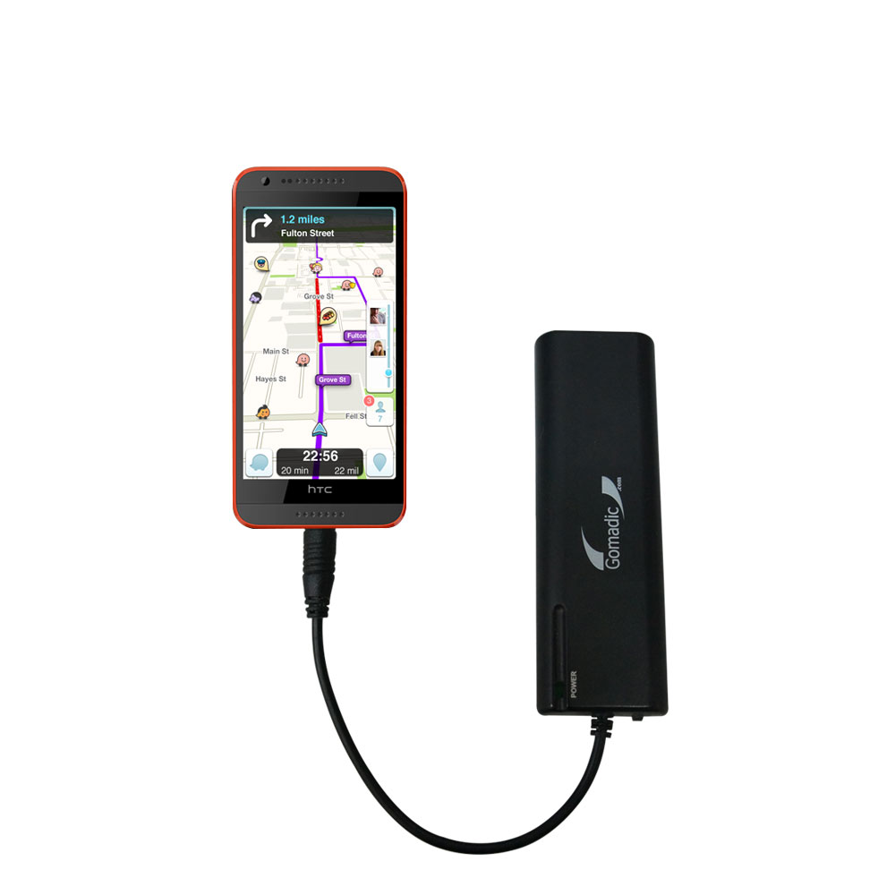 AA Battery Pack Charger compatible with the HTC Desire 620