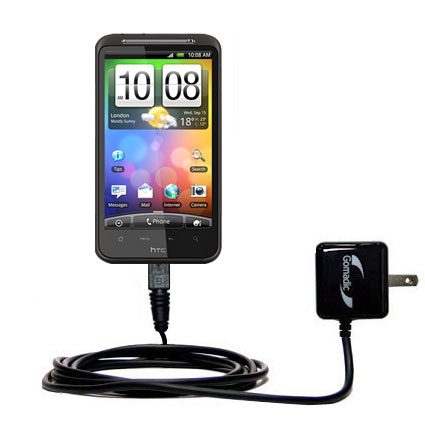 Wall Charger compatible with the HTC Desire HD