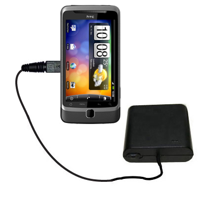 AA Battery Pack Charger compatible with the HTC Desire S