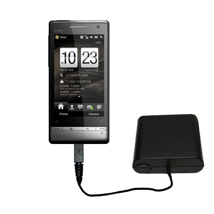 AA Battery Pack Charger compatible with the HTC Diamond II / Diamond2