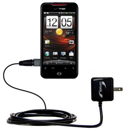 Wall Charger compatible with the HTC Droid Incredible HD