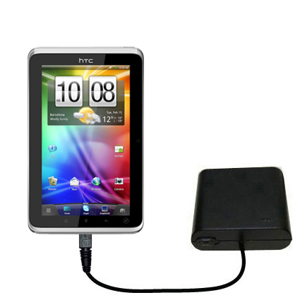 AA Battery Pack Charger compatible with the HTC EVO View 4G