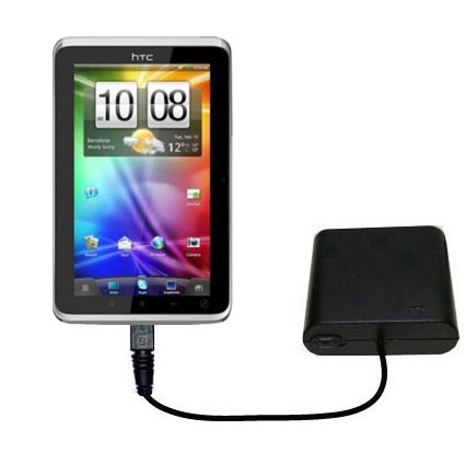 AA Battery Pack Charger compatible with the HTC Flyer