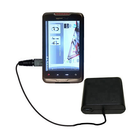 AA Battery Pack Charger compatible with the HTC Merge
