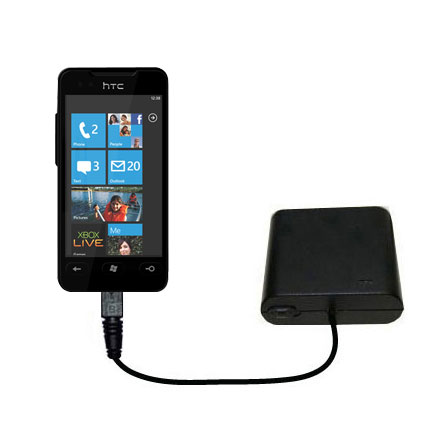 AA Battery Pack Charger compatible with the HTC Mondrian