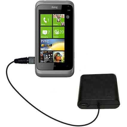 AA Battery Pack Charger compatible with the HTC Omega