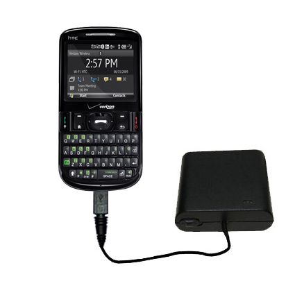AA Battery Pack Charger compatible with the HTC Ozone