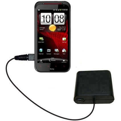 AA Battery Pack Charger compatible with the HTC Rezound