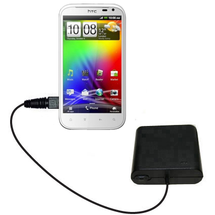 AA Battery Pack Charger compatible with the HTC Sensation XL