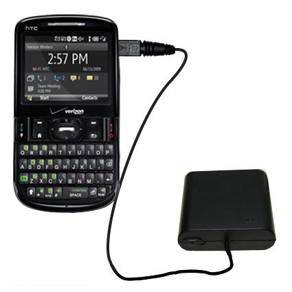 AA Battery Pack Charger compatible with the HTC Snap S510