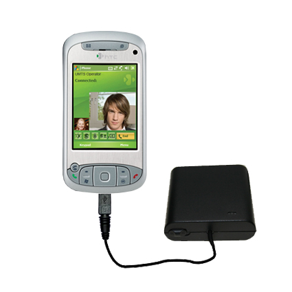 AA Battery Pack Charger compatible with the HTC TyTN