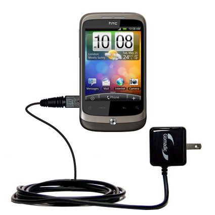 Wall Charger compatible with the HTC Wildfire