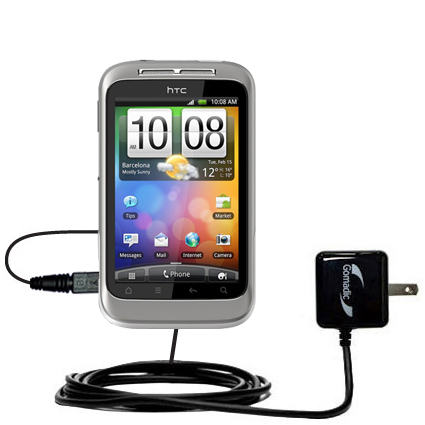 Wall Charger compatible with the HTC Wildfire S