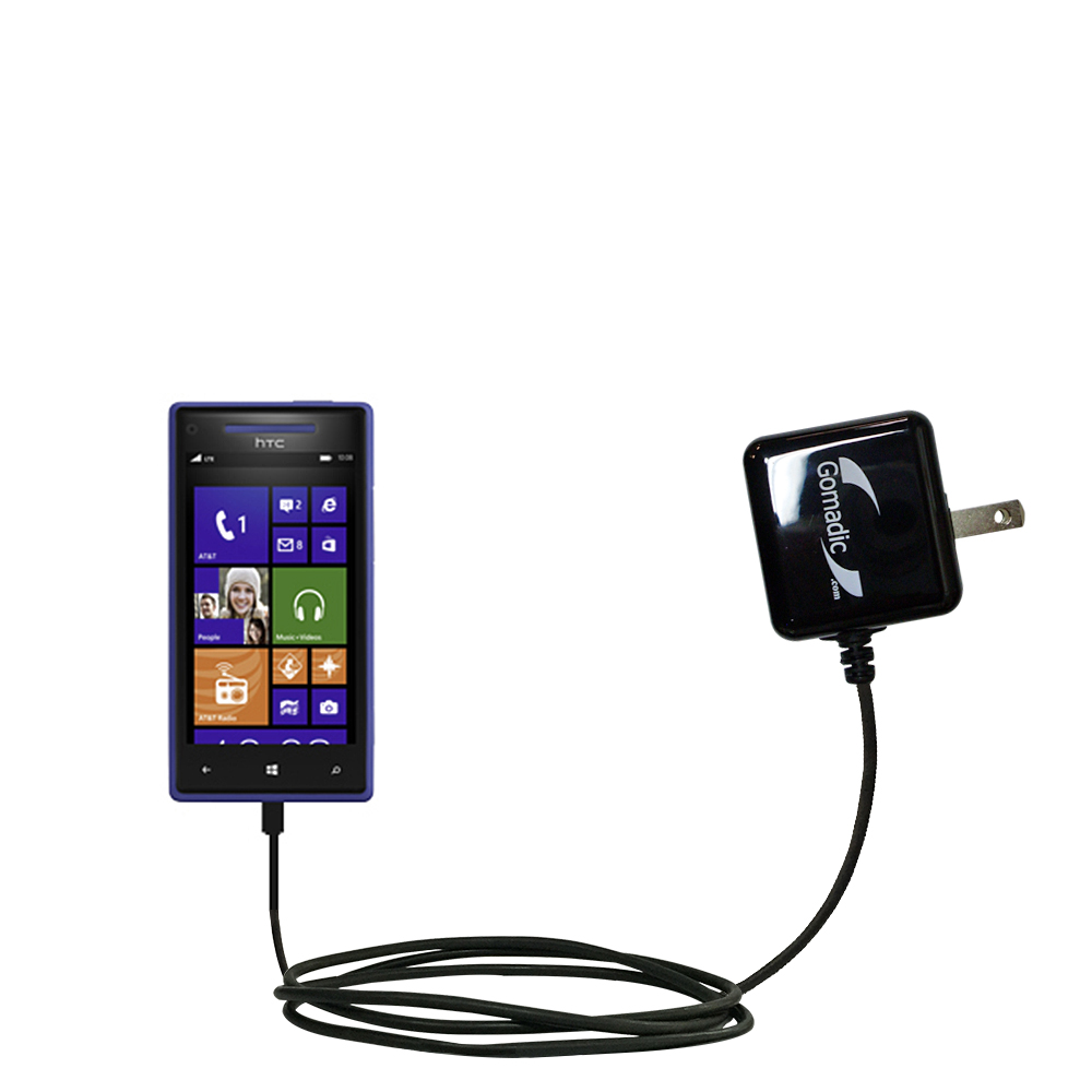 Wall Charger compatible with the HTC Windows Phone 8x
