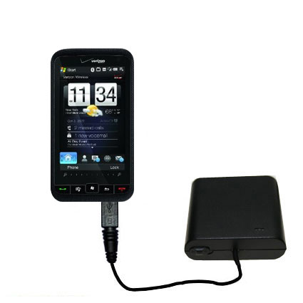 AA Battery Pack Charger compatible with the HTC xv6975
