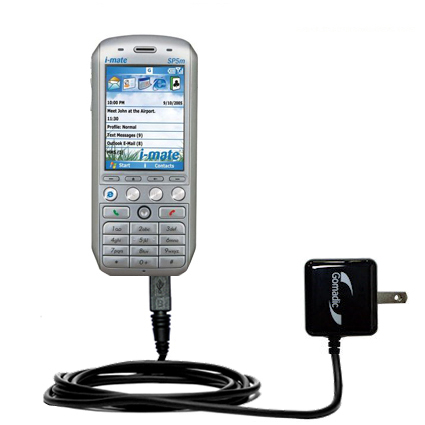 Wall Charger compatible with the i-Mate SP5m Music