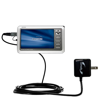 Wall Charger compatible with the Cowon iAudio A2 Portable Media Player